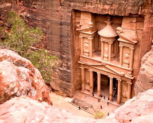 The Treasury, Rose City of Petra