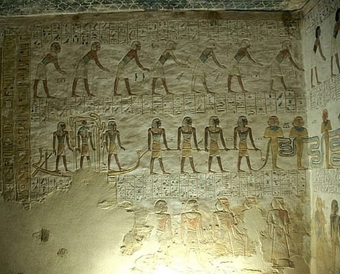 Tomb of Merenptah, KV 8, Scenes from the books of the underworld, Valley of the Kings