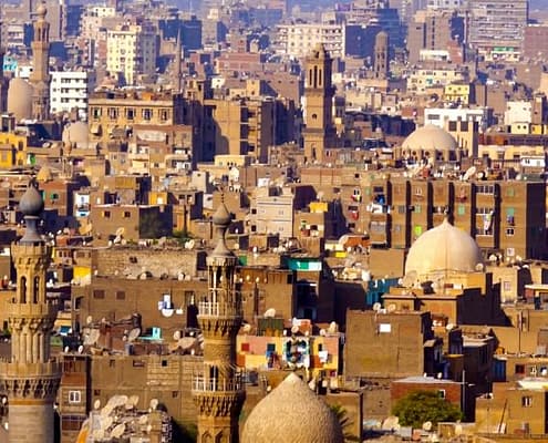 View of Cairo from the Cairo Citadel