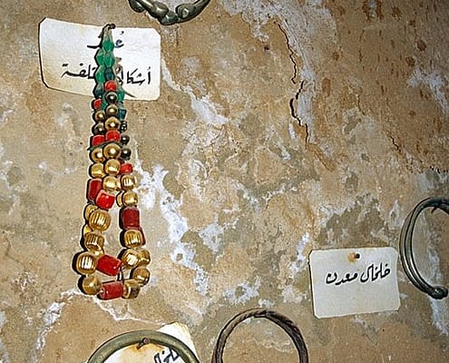 Jewelry in the Ethnographic Museum of Mut