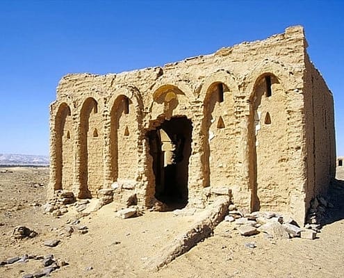 Façade of chapel 9