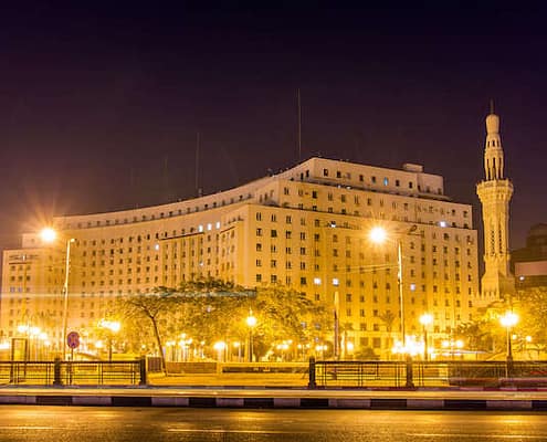 The Mogamma, a government building on Tahrir Square in Cairo