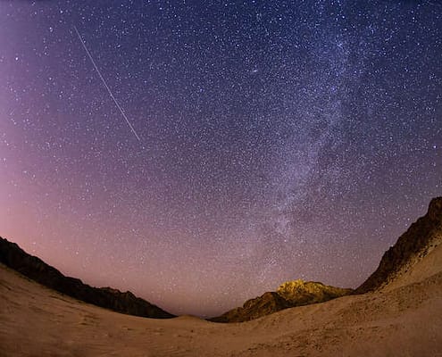 Milky Way in the Sina Desert, Nabq National Park