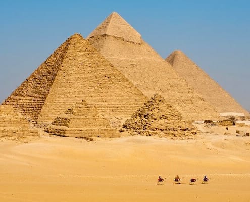 Camel Ride at the Giza Pyramids