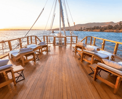 Luxor to Aswan Dahabiya Nile cruise