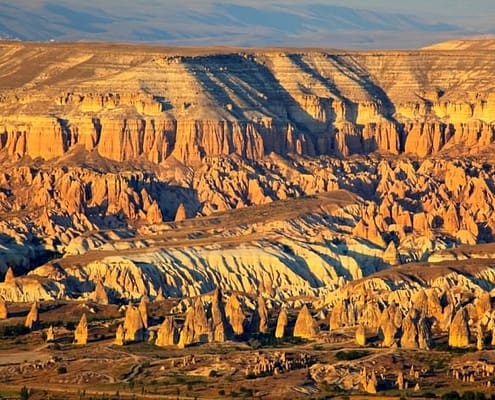 Sunset - Red Valley in Cappadocia, Turkey