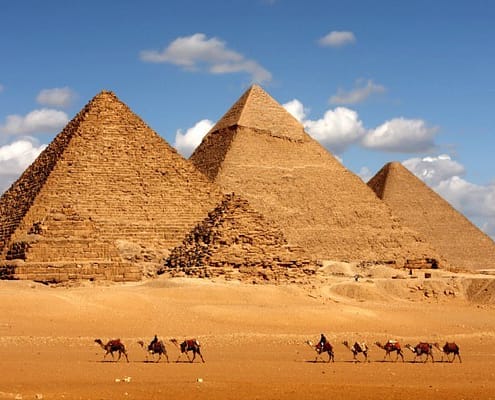 Pyramids of Giza, Cairo