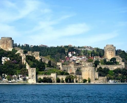 Fort of Rumeli seen from the Bosphorus