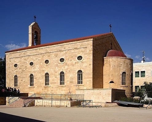 St. George Greek Orthodox Church in Madaba which contains the famous mosaic floor