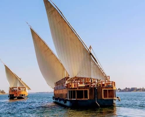Viagem Egito de Luxo com Cruzeiro Dahabiya