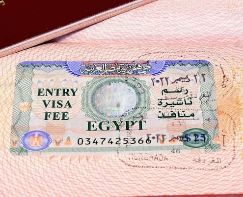 Egito: precisa de visto?