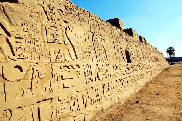 8 Day Egypt Tours - Hieroglyph writings of ancient Egyptians