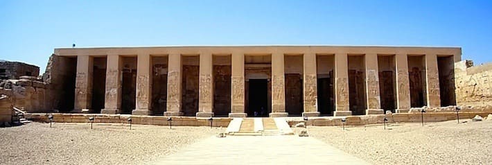 Temple of Seti I, Abydos - Photo by Roland Unger