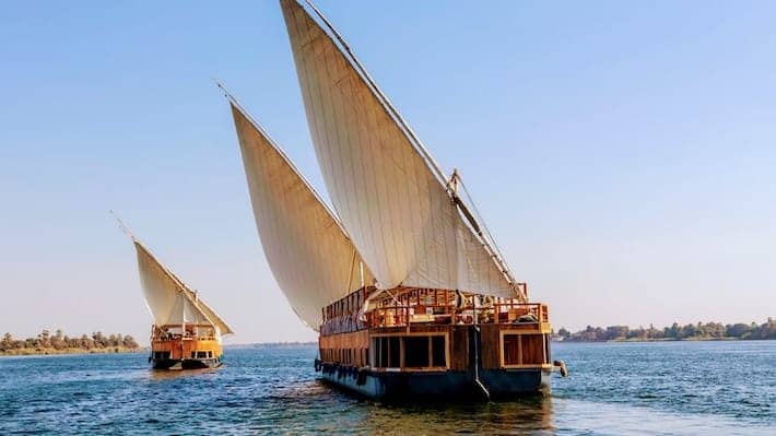 Viagem Egito de Luxo com Cruzeiro Dahabiya