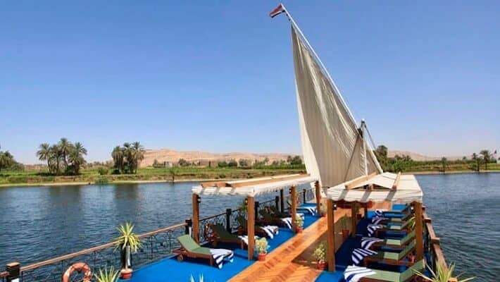 Merit Dahabiya Luxury Nile Cruise - Sundeck