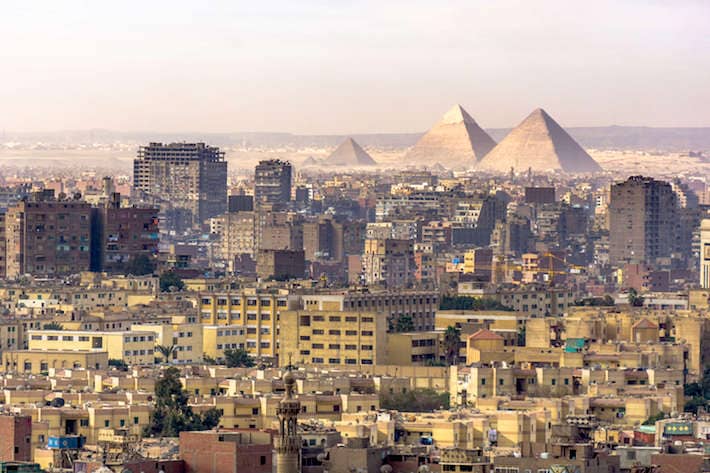 View from Cairo Citadel in the morning