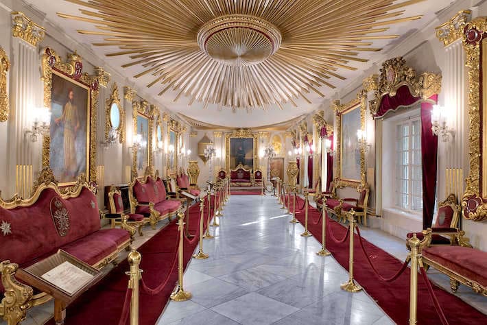 Throne Hall at Manial Palace of Prince Mohammed Ali Tewfik