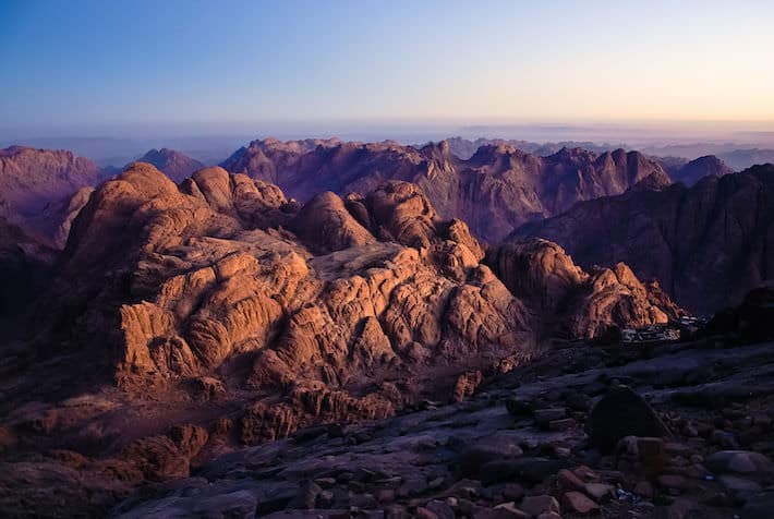 Mount Sinai View at Sunrise