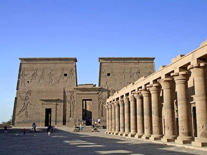 Temple of Philae at Aswan, Egypt