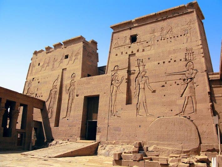 The amazing Temple of Isis at Philae island