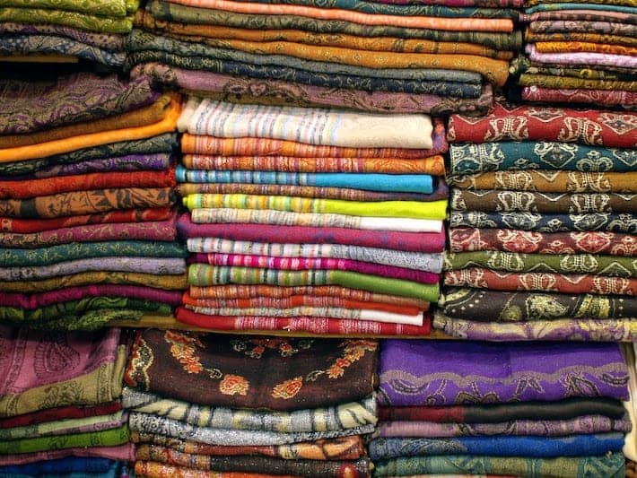 souvenirs from egypt ideas, Scarves in an Egyptian Market