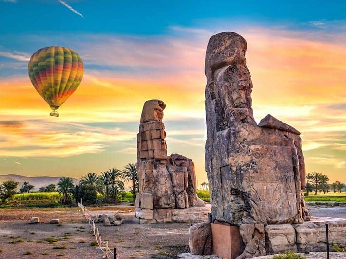 Colossi of Memnon, Luxor, Egypt