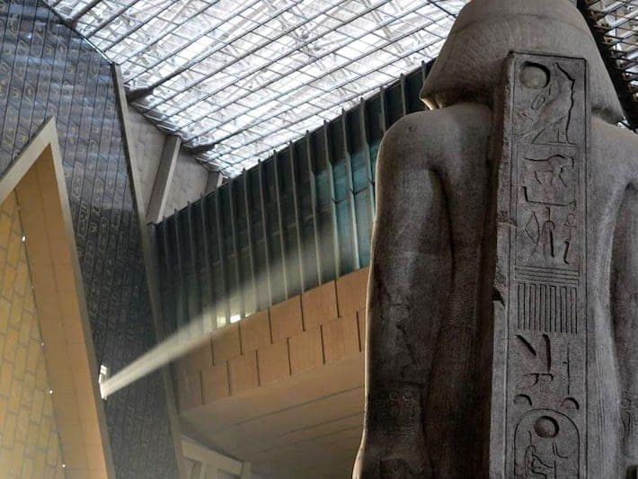 grand egyptian museum is it open