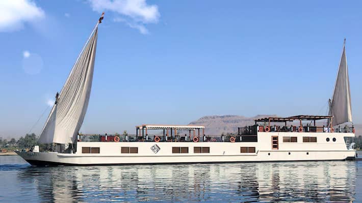 Merit Dahabiya Nile River Cruise Itinerary