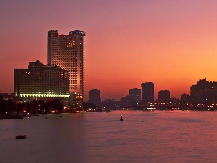luxury egypt tour, Nile Skyline in Cairo