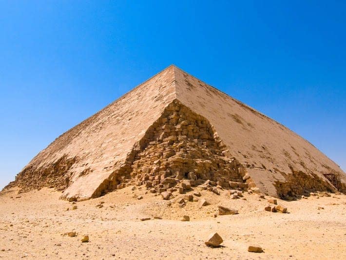 egypt pyramid tour packages, Bent pyramid at Dahshur