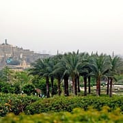 History of Cairo, Egypt - Panorama of The Mosque of Muhammad Ali and Azhar Park