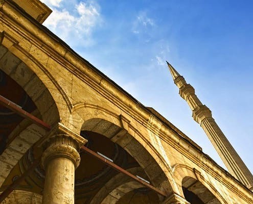 Minaret of the Mohamed Ali Mosque, Cairo