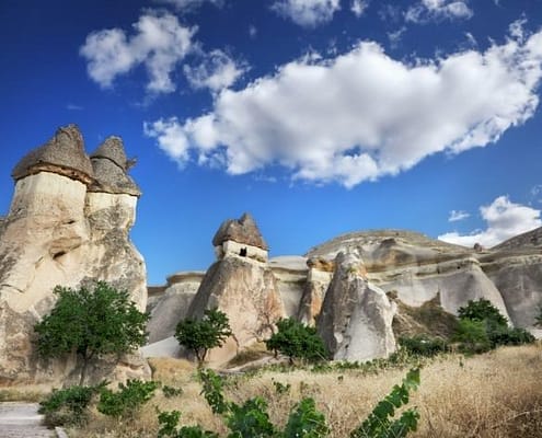 Monks Valley in Cappadocia, Turkey