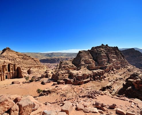 The area surrounding Petra