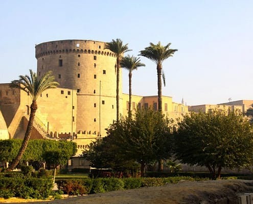 Walls of the Cairo Citadel