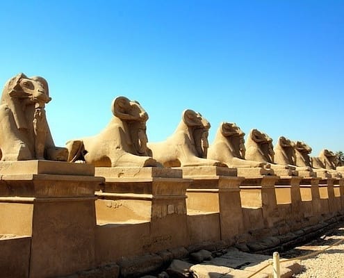 Sightseeing in Luxor is always included when cruising the Nile on a luxury cruiser