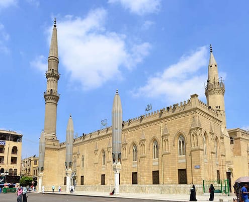 Al-Hussein Mosque - Cairo, Egypt