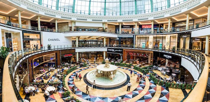 Diners at Mall of the Emirates