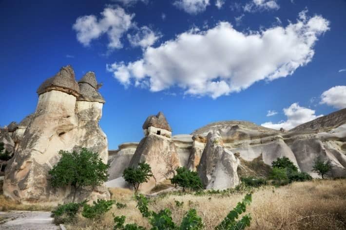 Monks Valley in Cappadocia, Turkey