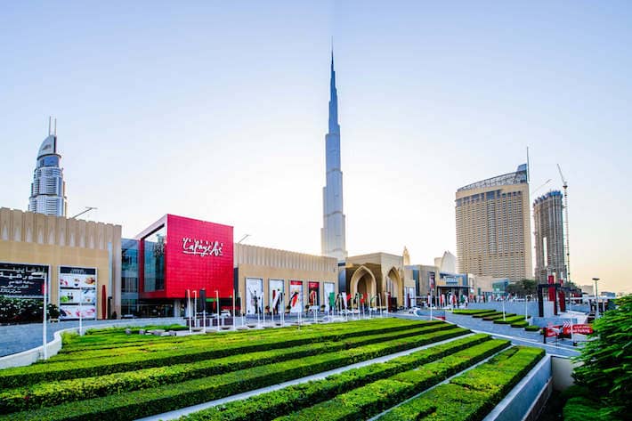 Main Entrance to the Dubai Mall