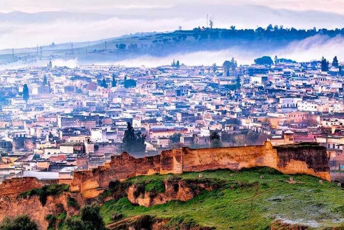 Morocco Travel Packages - on a frosty foggy winter morning