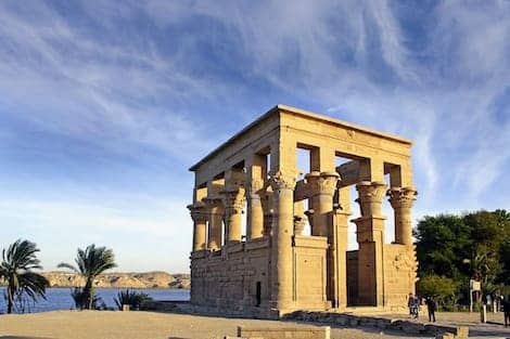 Ancient Temple in Philae, Egypt, UNESCO World Heritage Site