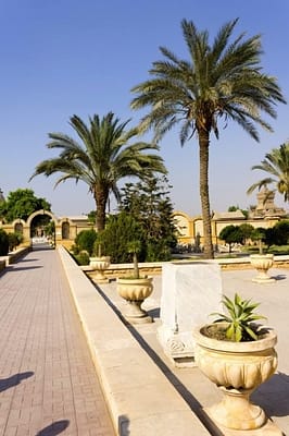 Cemetery associated with the Church of St. George in Coptic Cairo
