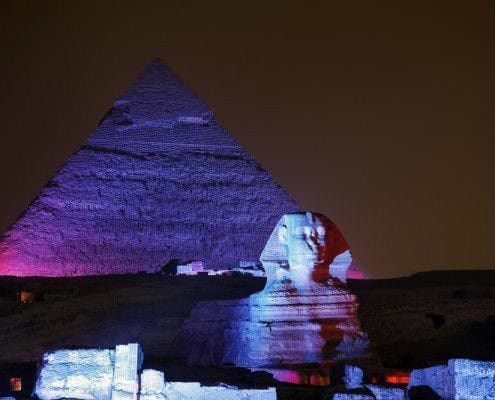 Pyramid of Khafre and the Great Sphinx