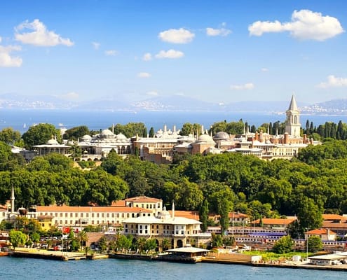 Topkapi Palace in Istanbul, Turkey