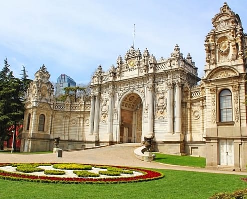 Dolmabace Palace in Istanbul