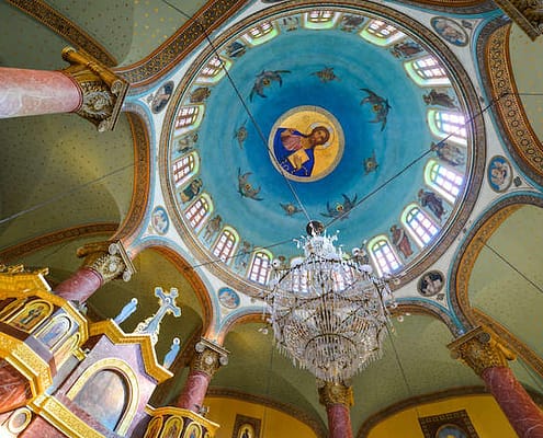 Roof details of St. George church