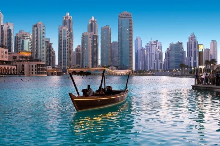 Cruising Dubai Creek