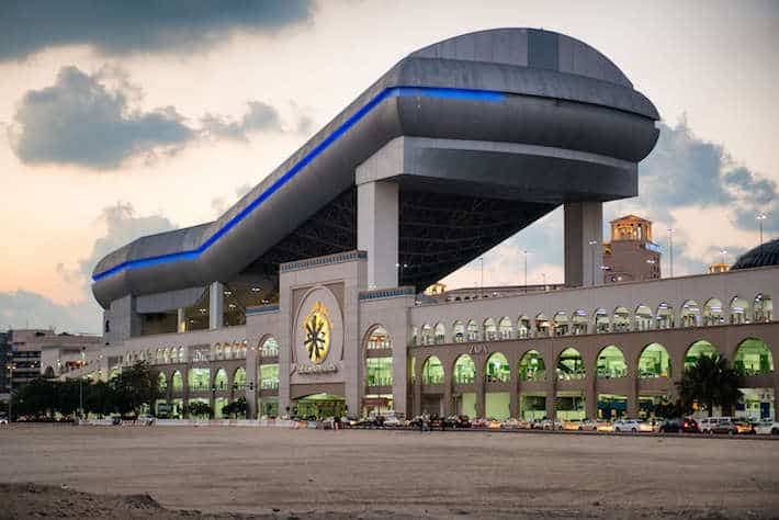 Ski Dubai, exterior