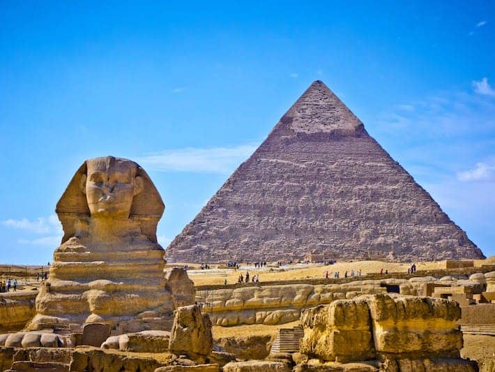 luxury egypt, Pyramid of Khafre and Great Sphinx